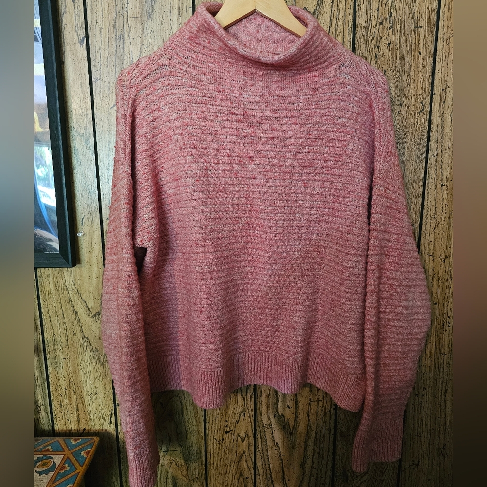 MADEWELL Belmont Mock Neck Sweater - Large - Picture 2 of 7